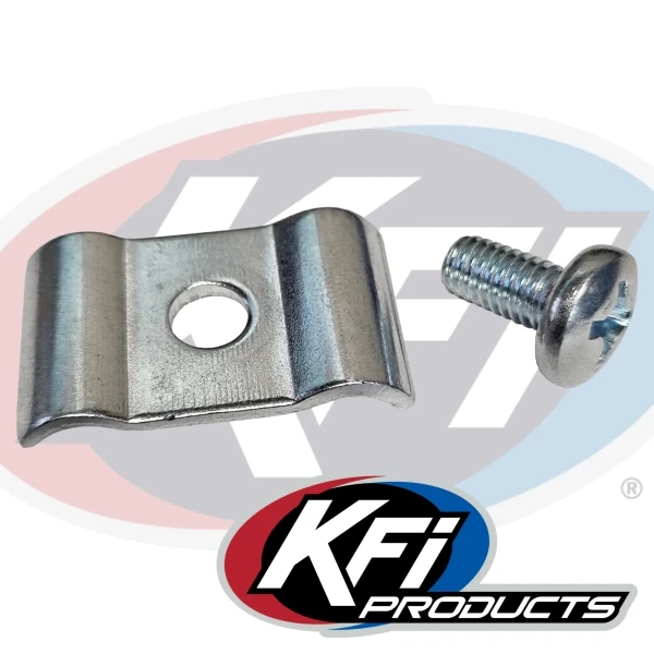 KFI Synthetic ATV Winch 12 Foot PLOW Cable (Blue) (#SYN19-B12)