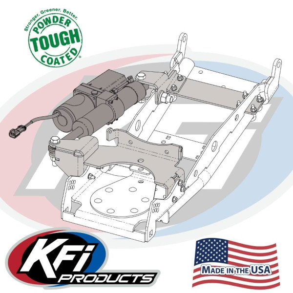 KFI UTV Plow Actuator Replacement Bracket Kit (#105895)