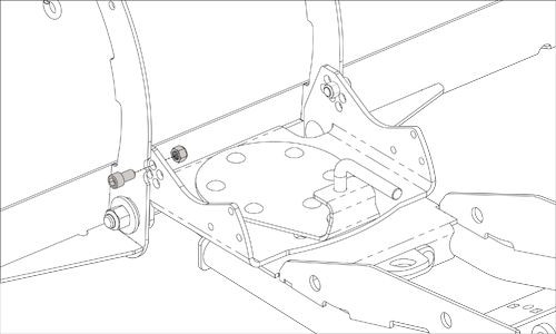 KFI #HK-196 Plow Pitch Hardware Kit
