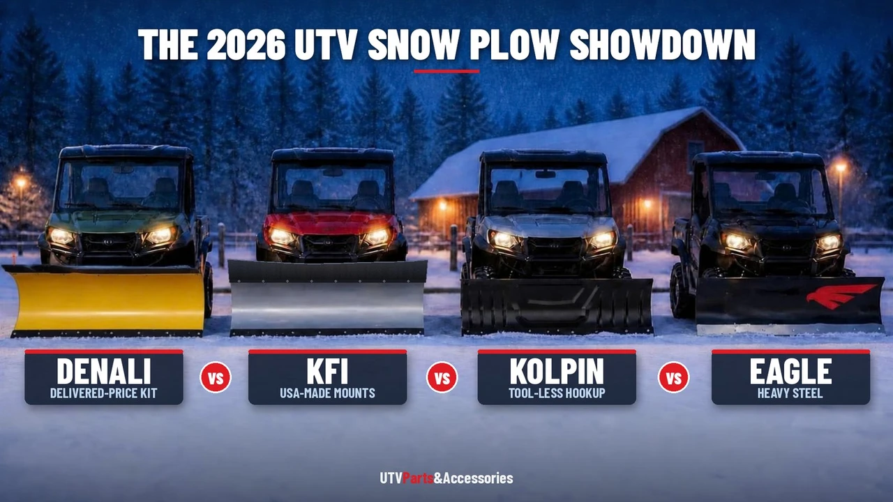 Denali vs KFI vs Kolpin vs Eagle: Which UTV Snow Plow Should You Buy? (2026)