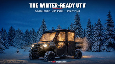 The Winter-Ready UTV: Cab Enclosure, Heater & Remote Start (2026)