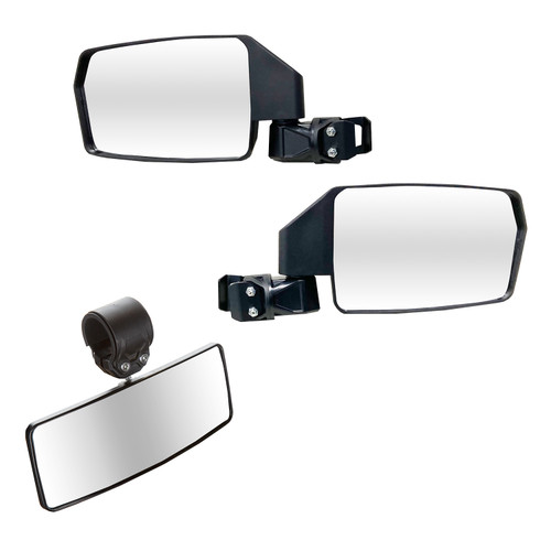 Kolpin UTV Landscape Side & Rearview Mirror Combo Kit