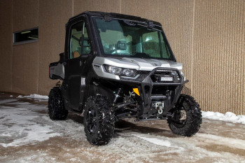 Kolpin Conqueror Complete Plow System — Can-Am Defender (UTV) (#35-7000 mount)