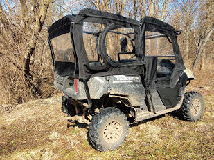 Honda Pioneer 700-4 Full Cab Enclosure (4 Doors) - Doors & Rear Window