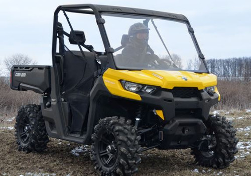 Can Am Defender Scratch Resistant Full Windshield