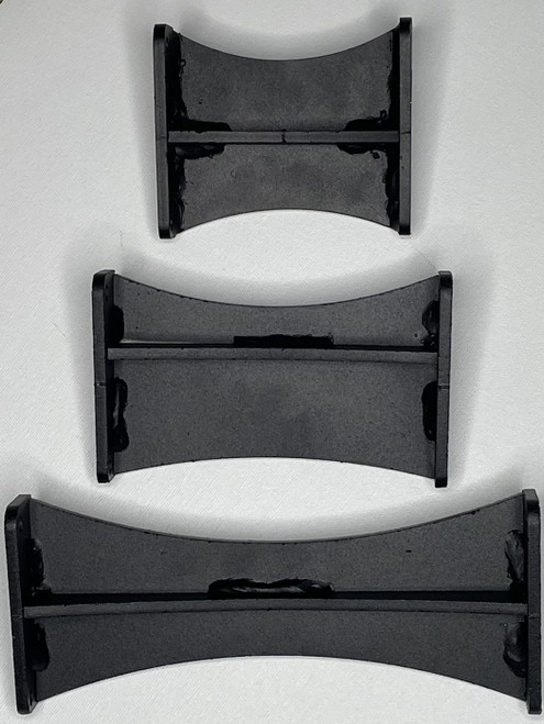 Dirty Teeth Racing Grow-Into Pedal Extension Set (3, 5 & 8 in.) for Polaris RZR 200 EFI