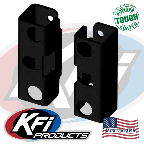 KFI #101340 fairlead bracket for 2015-2017 Arctic Cat Prowler, pair of steel spacer brackets