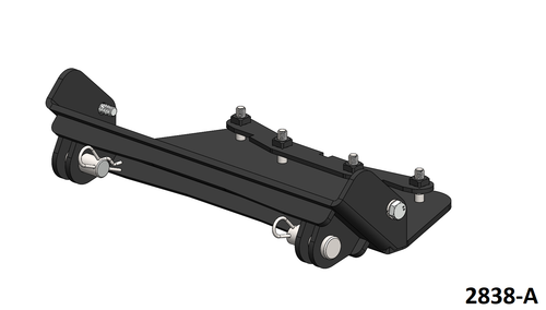 HitchDoc 2838-A Eagle UTV plow mount for Honda 700 Pioneer, Honda 700 Pioneer 4