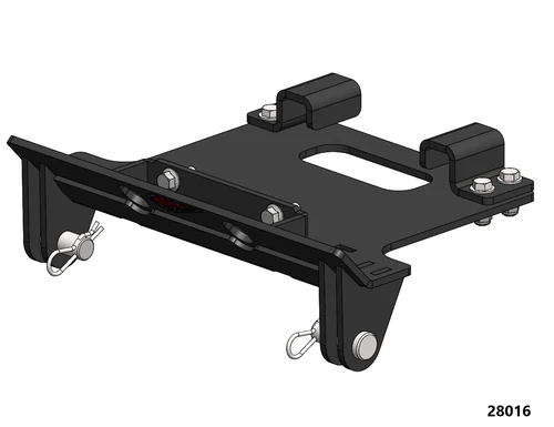 HitchDoc 28016 Eagle UTV plow mount for Segway Fugleman / UT10, Segway UT10, Segway UT10 Crew