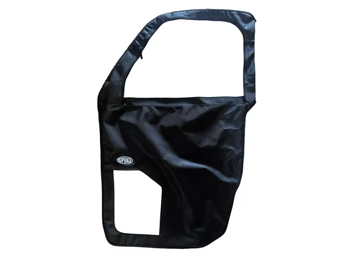 Spike replacement part for Spike 58-9800 Ranger XP 1000 door kit: black fabric door skin on white background