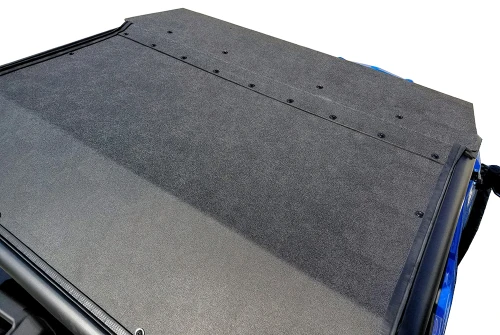 Spike roof for Polaris General 1000 and General XP 1000 2-seat: close-up of the textured hard roof top