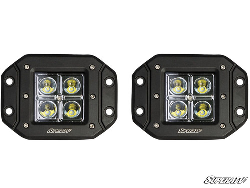 Super ATV 3" LED Recessed Cube Lights