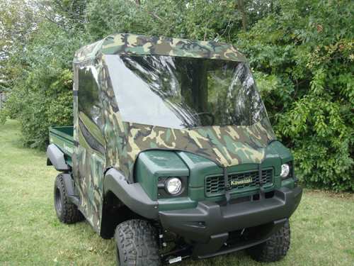 3 Star Kawasaki Mule SX Full Cab Enclosure w/ Vinyl Windshield
