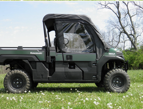 3 Star Kawasaki Mule ProFX/DX Full Cab Enclosure for Hard Windshield
