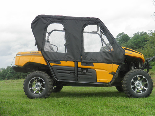 Kawasaki Teryx 4 Soft Doors/Rear Window Combo