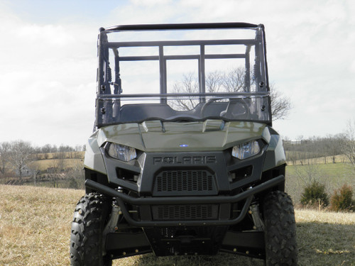 3 Star Polaris Ranger 700 Crew ('08-'09) 2-Pc Scratch-Resistant Windshield