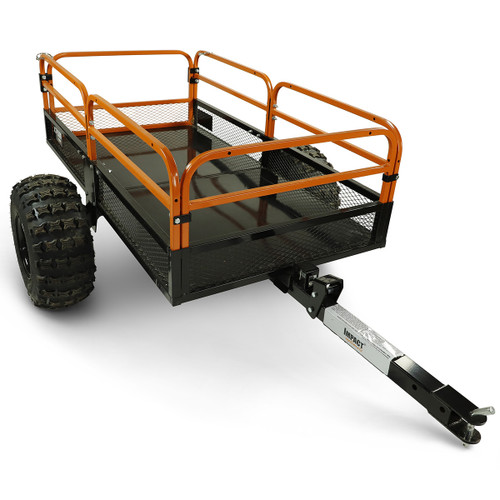 Impact Utility Trailer 1500-lb Capacity 15 cu ft