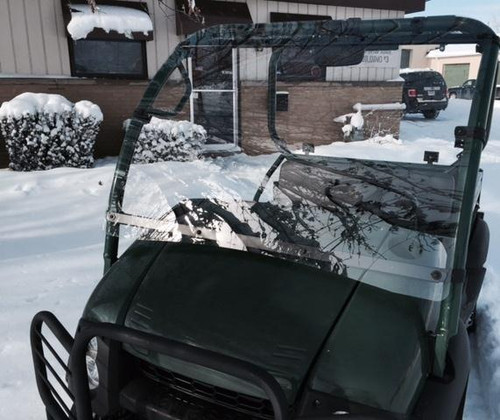 Extreme Metal Products Kawasaki Mule SX Hard Windshield