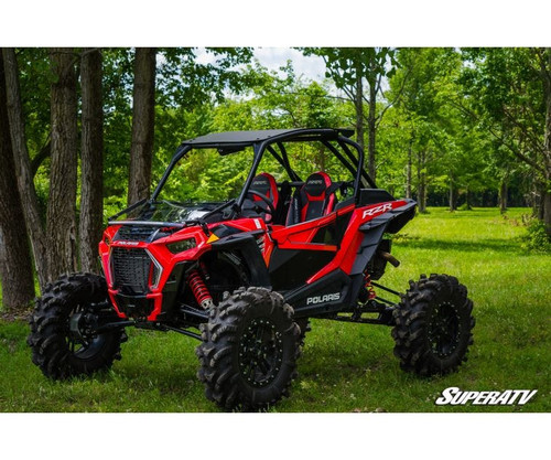 Polaris RZR XP Turbo S Scratch Resistant Flip Down Windshield