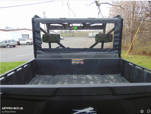 Arctic Cat Prowler Pro Soft Back Panel