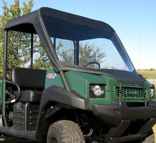 Soft Windshield and Top - Kawasaki Mule 4000/4010