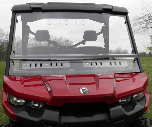 CanAm Defender 2-Pc Scratch-Resistant Windshield