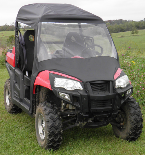 3 Star Hisun 800 Vinyl Windshield/Top/Rear Window Combo