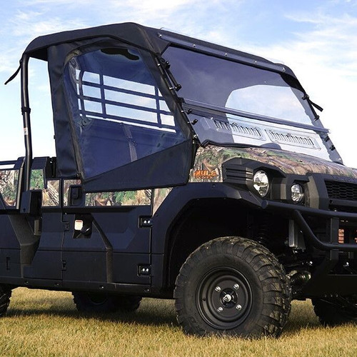 Full Cab Enclosure w/ Lexan Windshield Kawasaki Mule Pro FX/DX