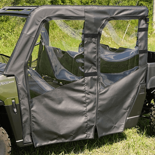 Soft Doors/Rear Window Combo Mid-Size Polaris Ranger Crew