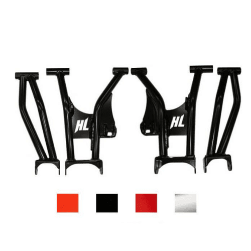 Rear Raked Upper and Lower Control Arms Polaris RZR