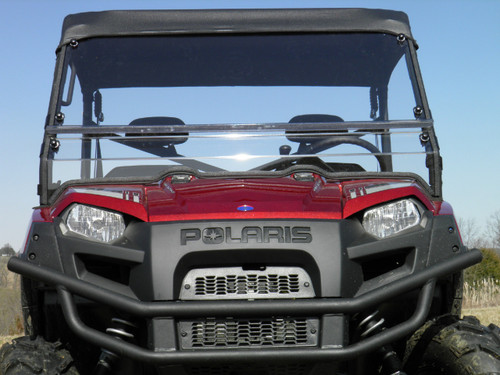 Polaris Ranger 2-Pc Scratch-Resistant Windshield 500/570/700/800