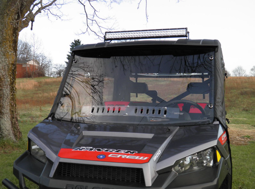 3 Star Polaris Ranger Crew XP900 1-Pc Windshield