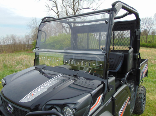 Kubota RTV XG850 2-Pc Scratch-Resistant Windshield