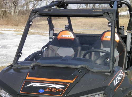 3 Star Polaris RZR XP1000 ('19-'22) 1-Pc Scratch-Resistant Windshield