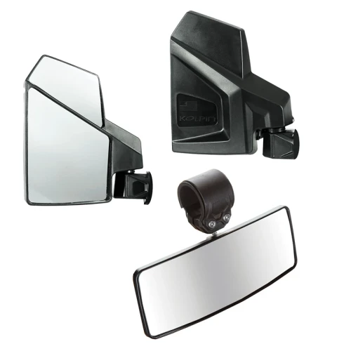 Kolpin Side and Rearview Mirror Combo Kit