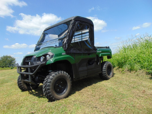 3 Star Kawasaki Mule ProMX Full Cab Enclosure for Hard Windshield