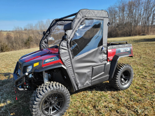 3 Star Hisun Sector 450 Soft Doors Kit
