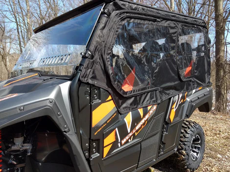 Side X Side Yamaha Wolverine X4 2018-2020 Full Cab Enclosure - Doors & Rear Window