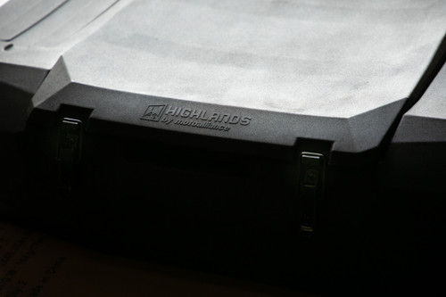 Highlands CFMoto ZForce 800 Trail & 950 Sport UTV Rear Cargo Box installed close up