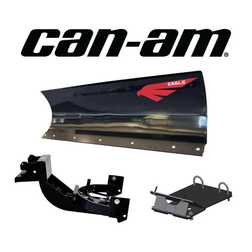 Eagle 50" Front-Mount Complete Snow Plow System | Can-Am Outlander Max 400 (2014-2015)