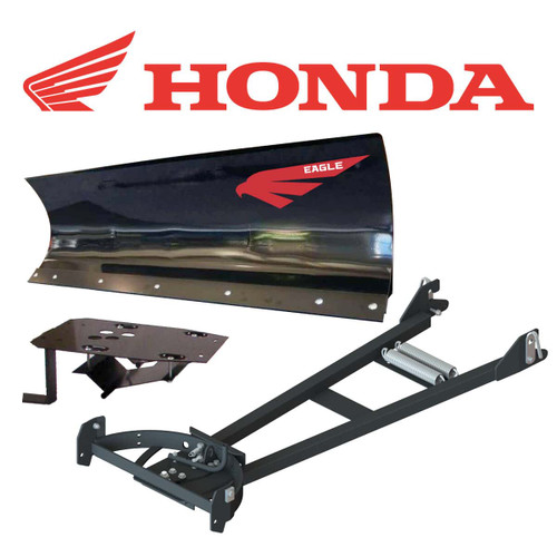 Eagle 60" Mid-Mount Complete Snow Plow System | Honda TRX/Rancher/Foreman 420-500 (2001-2023)