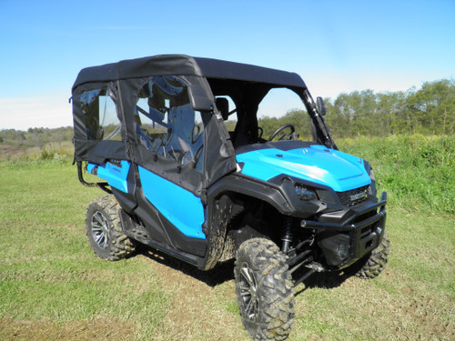 Honda Pioneer 1000-5 - Full Cab Enclosure for Hard Windshield (Upper Doors/Rear Panel/Soft Top)