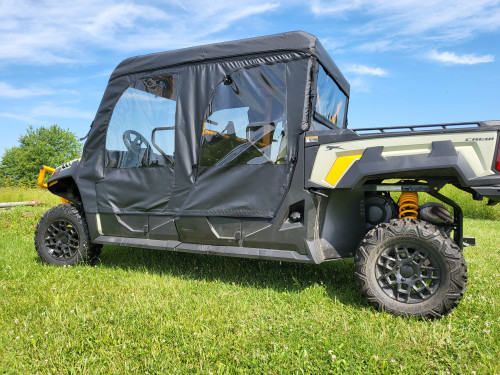 3 Star Tracker Off Road 800SX Crew - Full Cab Enclosure for Hard Windshield (Upper Doors)