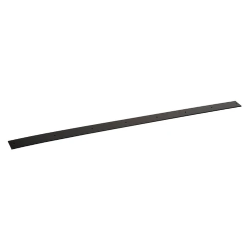 Denali Pro Series 72 inch steel wear bar, angled view showing the bolt holes along its length
