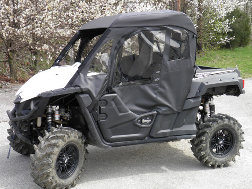 3 Star Yamaha Wolverine - Full Cab Enclosure for Hard Windshield (Half Doors)