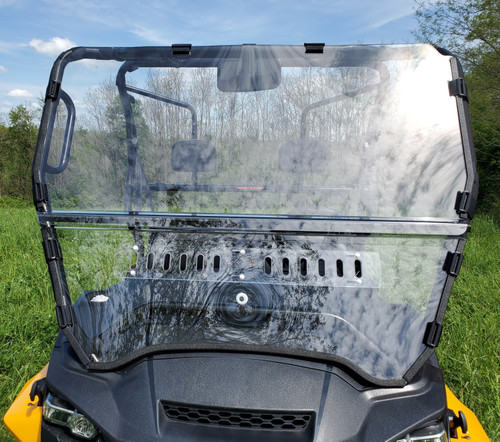 3 Star Cub Cadet Challenger 400 - 2 Pc Scratch-Resistant Windshield