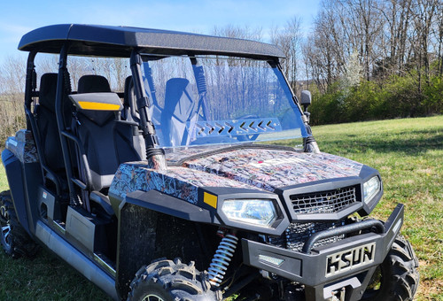 3 Star HiSun Strike 1000 Crew - 1 Pc Scratch-Resistant Windshield