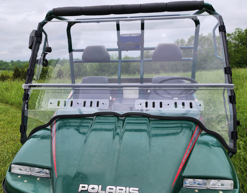 3 Star 1999 Polaris Ranger - 2 Piece Windshield