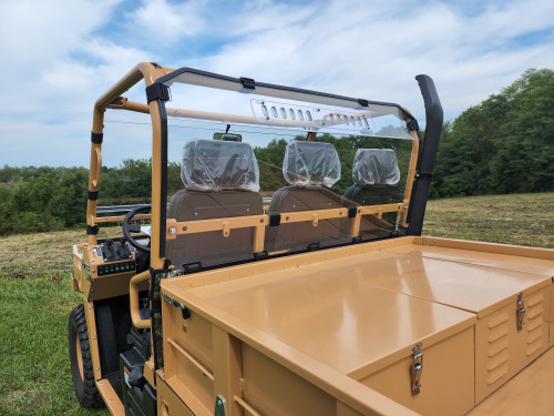 Tuatara - Lexan Back Panel w/Vent and Soft Lower Panel Options