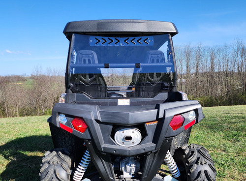 3 Star HiSun Strike 1000 Crew - 1 Pc Lexan Back Panel